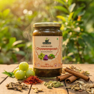 Param Arogya Authentic Chyawanprash (With Fresh Green Amla & Kashmiri Kesar) 1kg