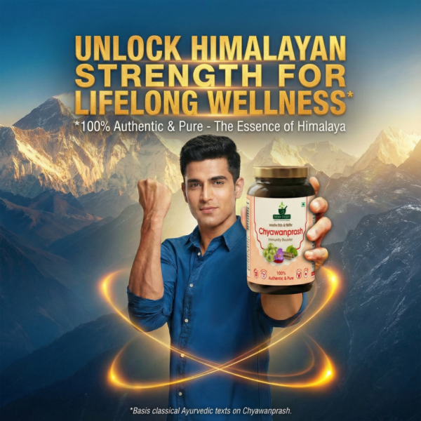 Second image of Param Arogya Authentic Chyawanprash (With Fresh Green Amla & Kashmiri Kesar) 1kg